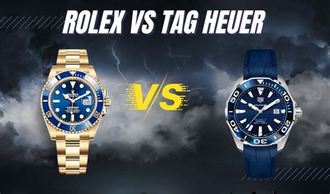 tag heuer and rolex